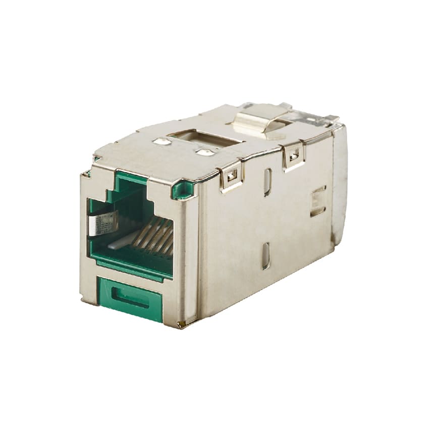 PANDUIT - PANCJS688TGGRY THE MINI-COM CAT 6 SHIELDED RJ45 TG JACK