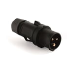 ROSI MATERIALE ELETT - RCO1009213N SPINA CEE 3P 16A IP54 COLORE NERO 220V