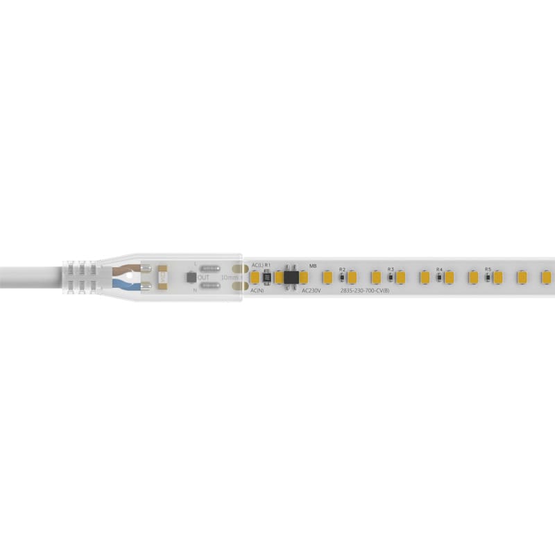 NOVALUX SPA NOX100962.99 STRIP LED 230VAC: 18W/M - 50M - 3K