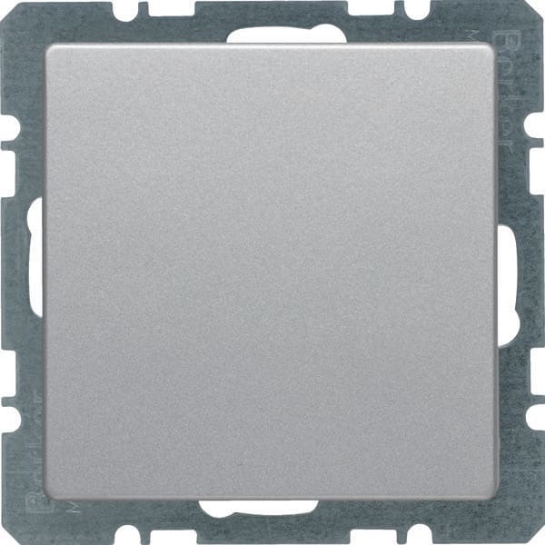 BERKER - BRK10096084 INSERTO CIECO + P.ZO C.LE Q1/Q3 ALU