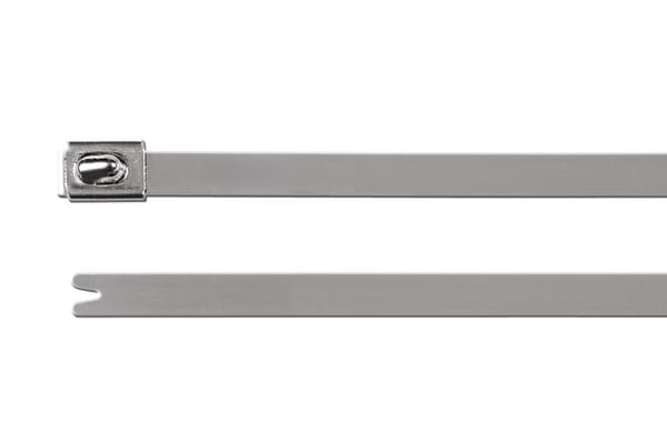 HELLERMANNTYTON Srl HEE111-94089 FASCETTA IN ACCIAIO 201X7.9 MM MBT8H