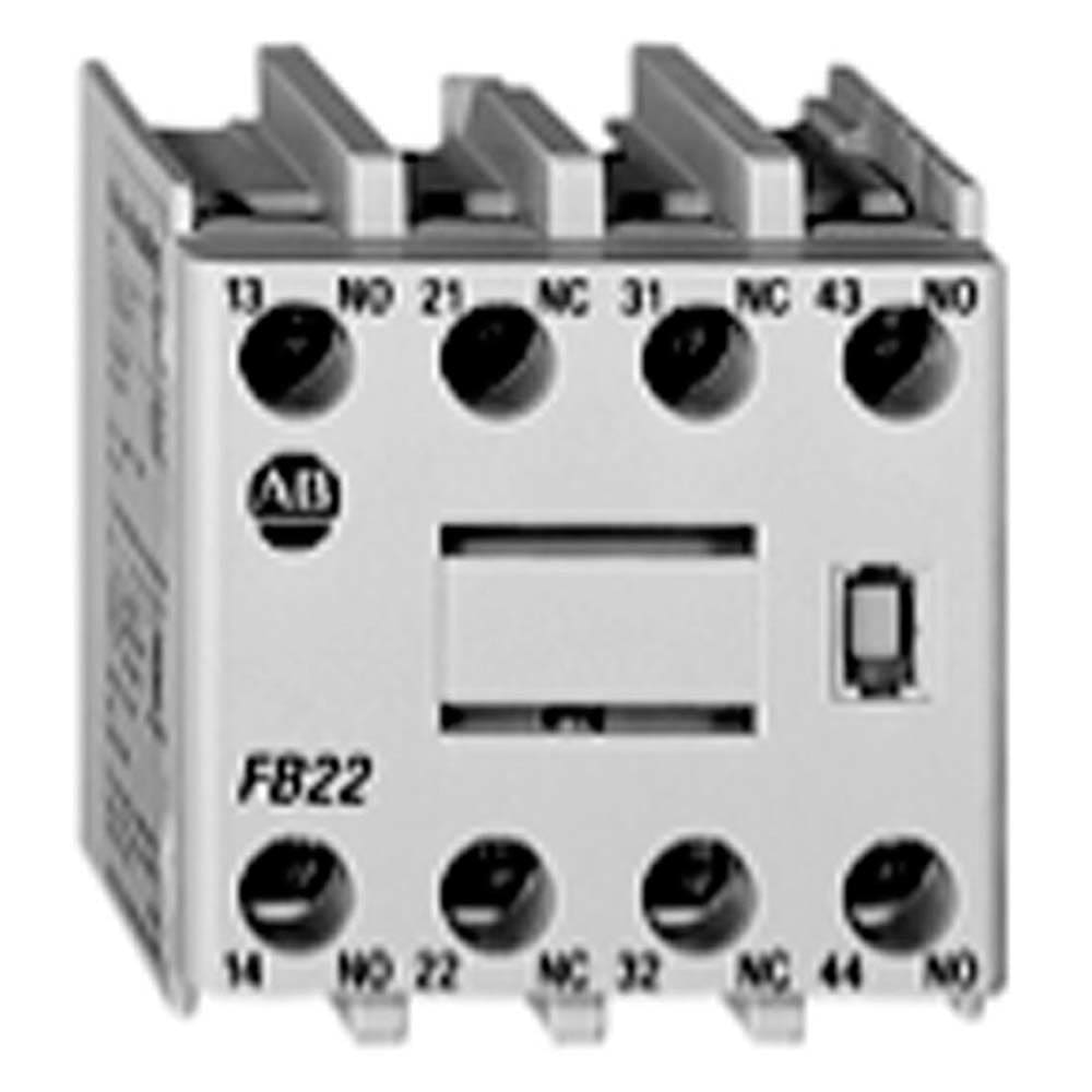 ROCKWELL AUTOMATION RCK100-FB02 2 NC CONTACTS AUXILIARY CONTACT