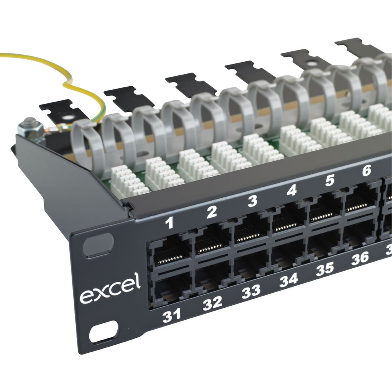 EXCEL EXL100-465 Excel Voice 25 Port 3PR RJ45 Patch Panel