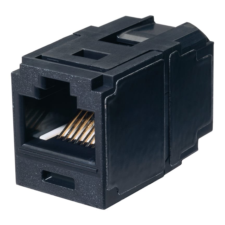 PANDUIT PANCC6X88BL THE MINI-COM CAT 6A UTP RJ45 COUPLER MOD