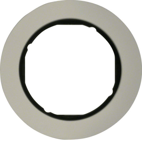 BERKER BRK10112084 CORN.1P R.CLASSIC ALU/NERO, ALU ANOD.