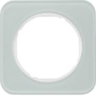 BERKER BRK10112109 CORNICE 1P SERIE R1 VETRO BIANCO POLARE