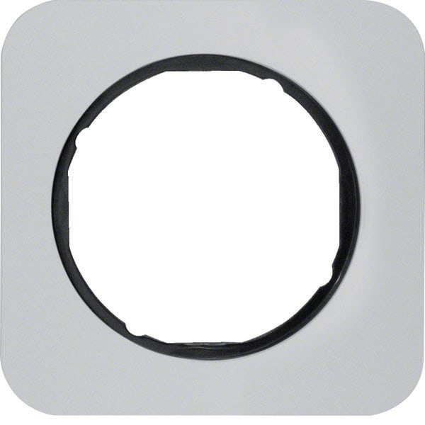 BERKER - BRK10112184 CORNICE 1P SERIE R1 ALU/NERO