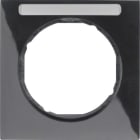 BERKER BRK10112235 CORNICE 1P SERIE R3 NERO LUCIDO
