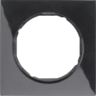 BERKER - BRK10112245 CORNICE 1P SERIE R3 NERO LUCIDO