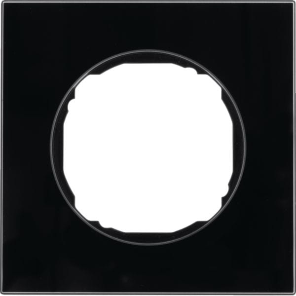 BERKER - BRK10112616 CORNICE 1P R8 VETRO NERO