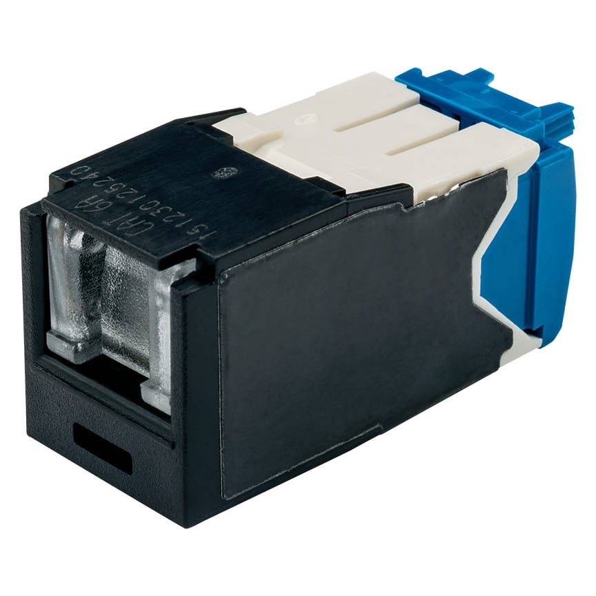 PANDUIT PANCJH6X88TGBL THE MINI-COM CAT 6A UTP RJ45 SPRING-SHUT