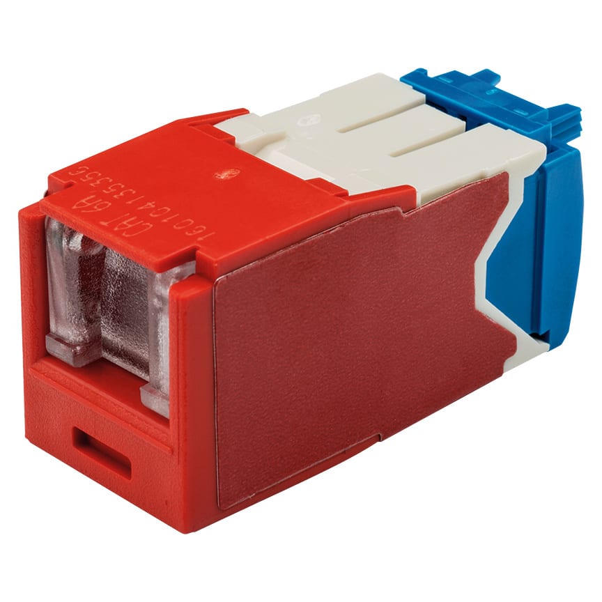 PANDUIT PANCJH6X88TGRD THE MINI-COM CAT 6A UTP RJ45 SPRING-SHUT