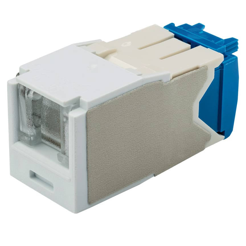 PANDUIT PANCJH6X88TGWH THE MINI-COM CAT 6A UTP RJ45 SPRING-SHUT