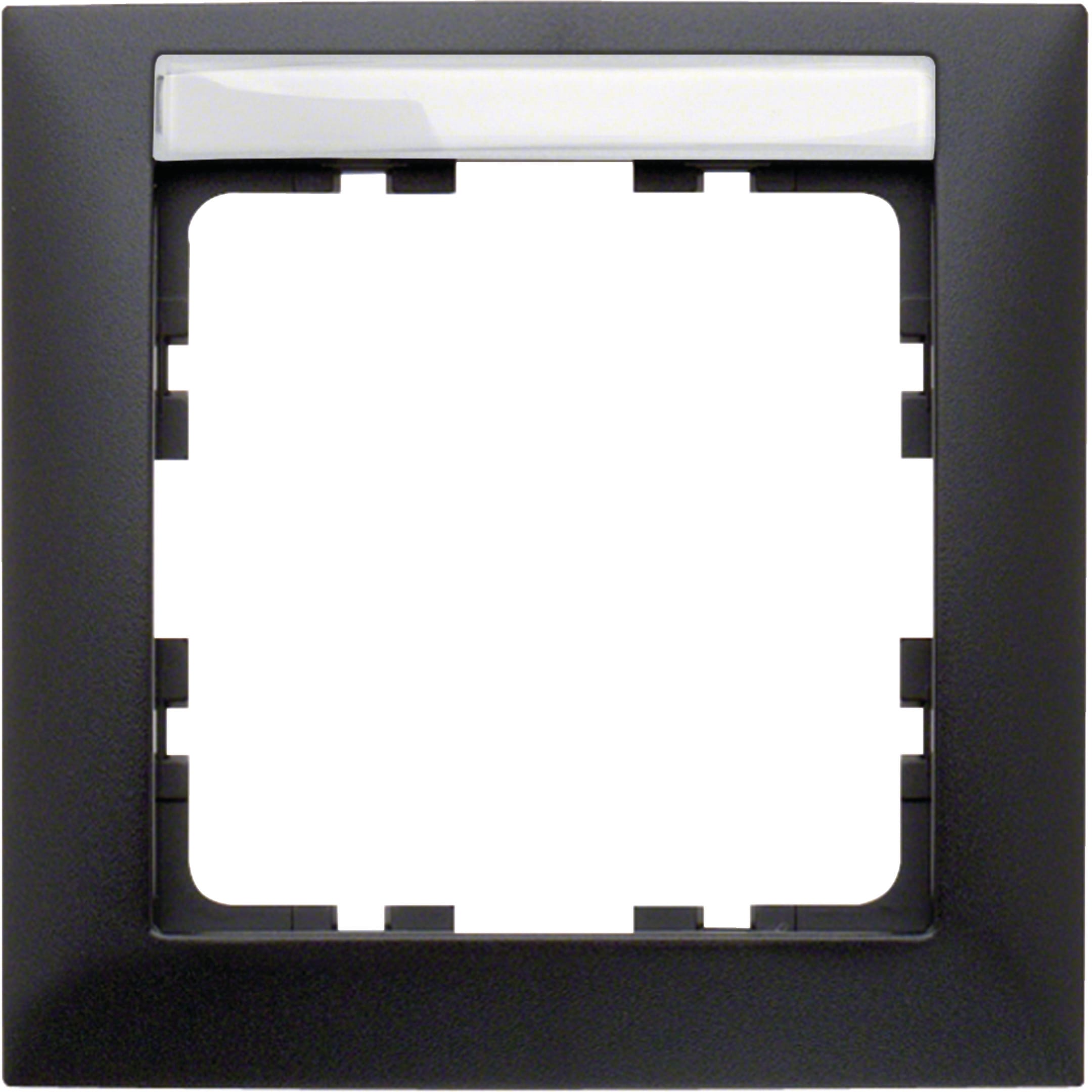 BERKER - BRK10119969 CORNICE 1P SERIE S1 ANTRACITE OPACO
