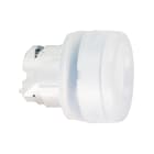 SCHNEIDER ELECTRIC - SNRZB4BP1 Testa pulsante Ø22 - sporgente—bianca - (silicone trasparente)