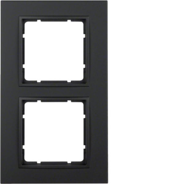 BERKER BRK10126626 CORNICE 2P SERIE B7 ANTRACITE OPACO