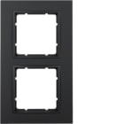 BERKER BRK10126626 CORNICE 2P SERIE B7 ANTRACITE OPACO