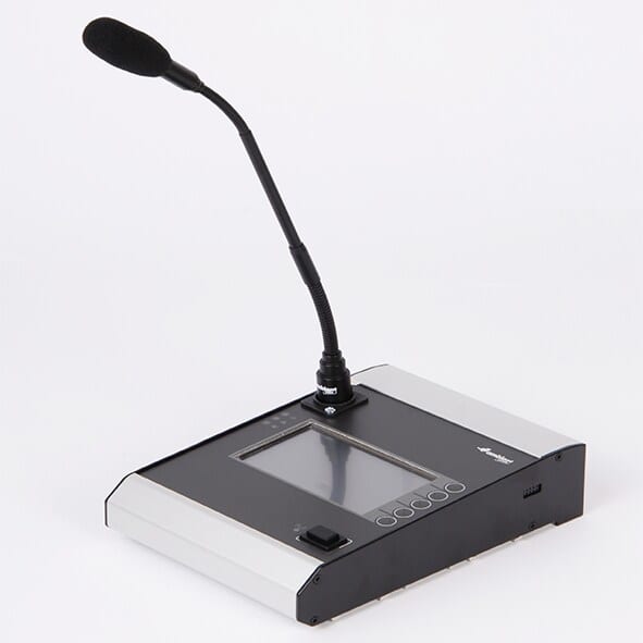 NOTIFIER ITALIA SR NOTABT-DMS-LCD ZONE MIC W. LCD - VES SERIES