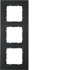 BERKER - BRK10136626 CORNICE 3P SERIE B7 ANTRACITE OPACO