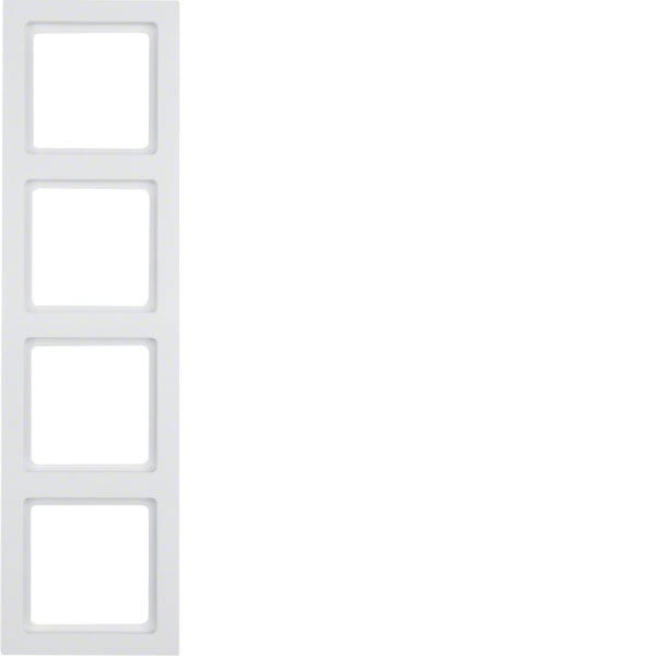 BERKER - BRK10146099 CORNICE 4P SERIE Q3 BIANCO POLARE VELL.