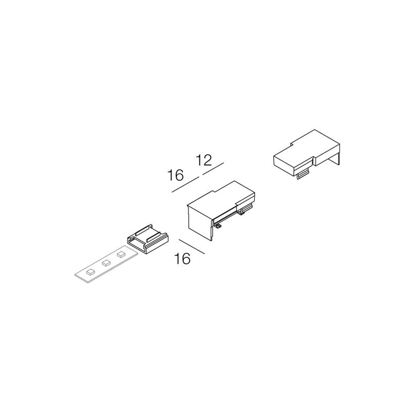 NOVALUX SPA NOX101551.02 L-16 SYS: K.GIUN.MOD-STRIP NE (KIT B)