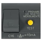 SCAME PARRE SPA SCA101.6341.10 INTERRUTTORE MT/DIFF 1P+N 10A 10MA ANTR.