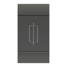 SCAME PARRE SPA - SCA101.6345 PORTAFUSIBILE ANTRACITE PER FUSE 6,3X32