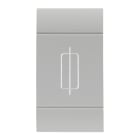 SCAME PARRE SPA - SCA101.6345.G PORTAFUSIBILE GRIGIO PER FUSE 6,3X32