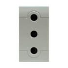 SCAME PARRE SPA - SCA101.6402.G PRESA 2P+T 16A 250V (P17) GRIGIA
