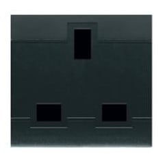 SCAME PARRE SPA - SCA101.6413 PRESA 2P+T 13A 250V INGLESE ANTRACITE