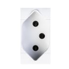 SCAME PARRE SPA - SCA101.6417.G PRESA SVIZZERA 2P+T 10A - 250V GRIGIA