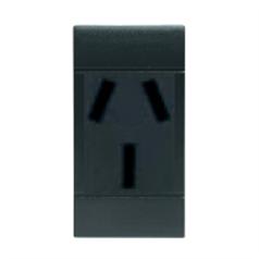 SCAME PARRE SPA - SCA101.6425 PRESA ARGENTINA 2P+T 10A 250V ANTRACITE