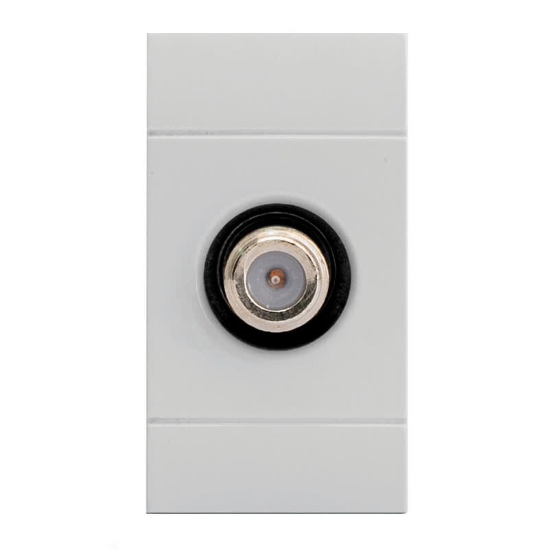 SCAME PARRE SPA - SCA101.6433.G PRESA TV COAX/SAT/cat.F DIR.CONT. GRIGIA