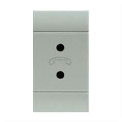 SCAME PARRE SPA - SCA101.6464.G PRESA TELEFONICA spec.SIRIA 2P 48V GRIG.