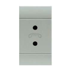 SCAME PARRE SPA - SCA101.6464.G PRESA TELEFONICA spec.SIRIA 2P 48V GRIG.