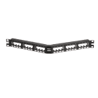 PANDUIT - PANCPPA24FMWBLY PANNELLO DI PERMUTAZIONE ANGOLARE A 24 P