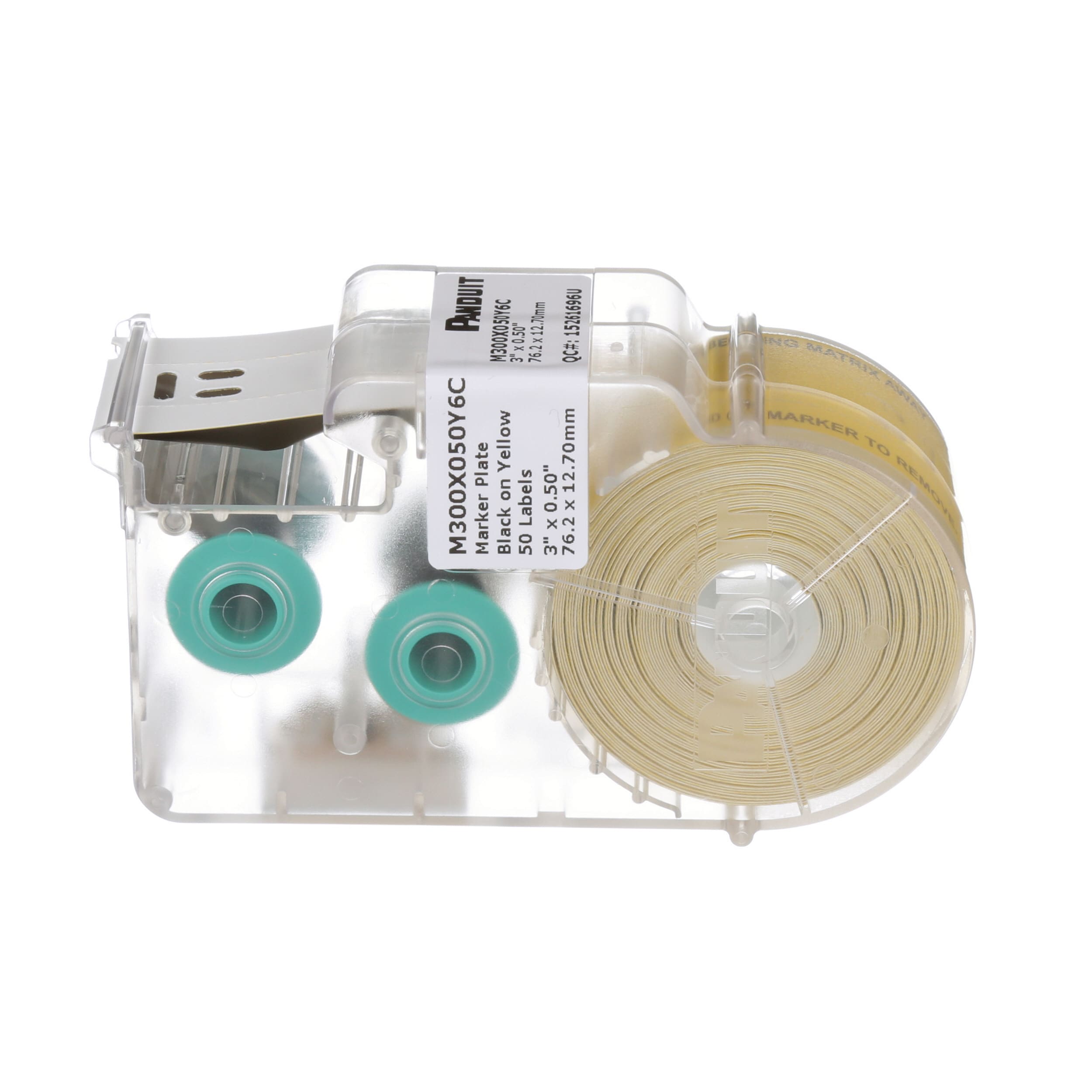 PANDUIT PANM300X050Y6C THE M300X050Y6C POLYESTER MARKER PLATE C