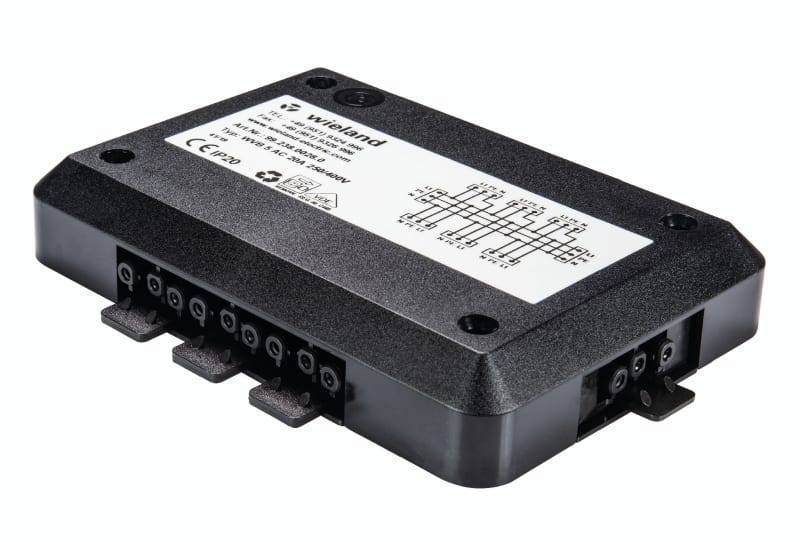 WIELAND ELECTRIC SRL WIE99.246.0028.0 BOX DISTRIBUTORE WVB 5 AC 20A 250/400V