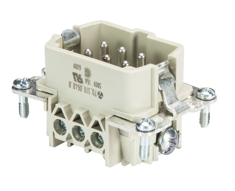 WIELAND ELECTRIC SRL WIE70.310.0602.0 INSERTO MASCHIO BAS STS 6 2,5 50 AG