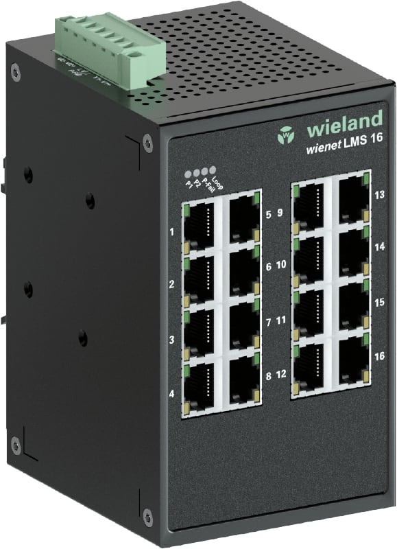 WIELAND ELECTRIC SRL WIE83.040.1334.0 IP SWITCH WIENET LMS 16-W