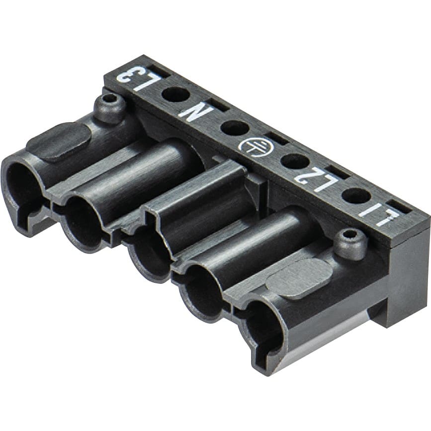 WIELAND ELECTRIC SRL WIE93.171.3653.0 FEMMINA INCASSO ST18/5B F1 SW ON