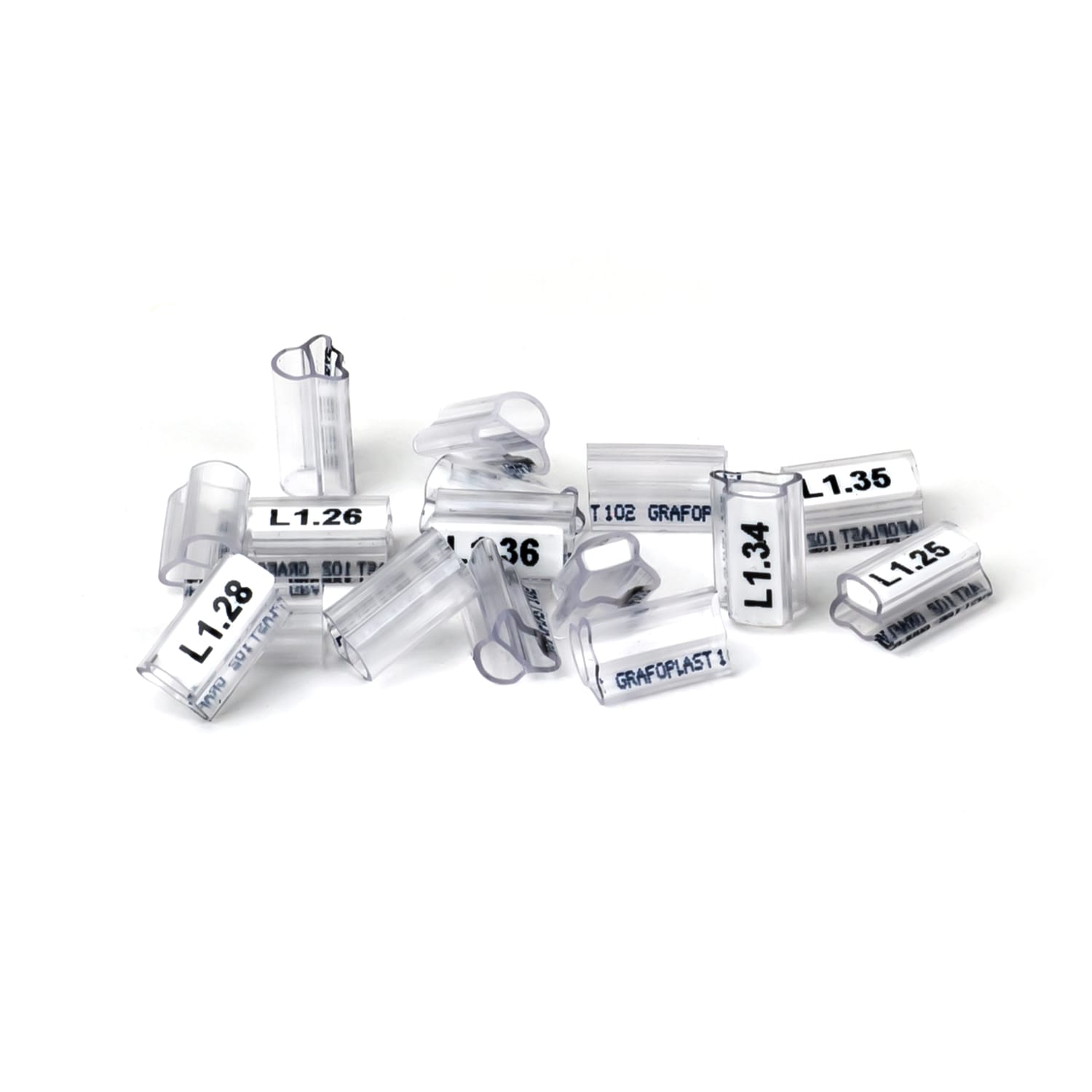 GRAFOPLAST SRL GRA102/12 TUBETTO LUNGHEZZA 12 MM D=2A4 1000 PZ