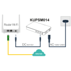 ALPHA ELETTRONICA SR ALPKUPSM014 MINI UPS 30W BATTERIA 16000MAH - 9/12...