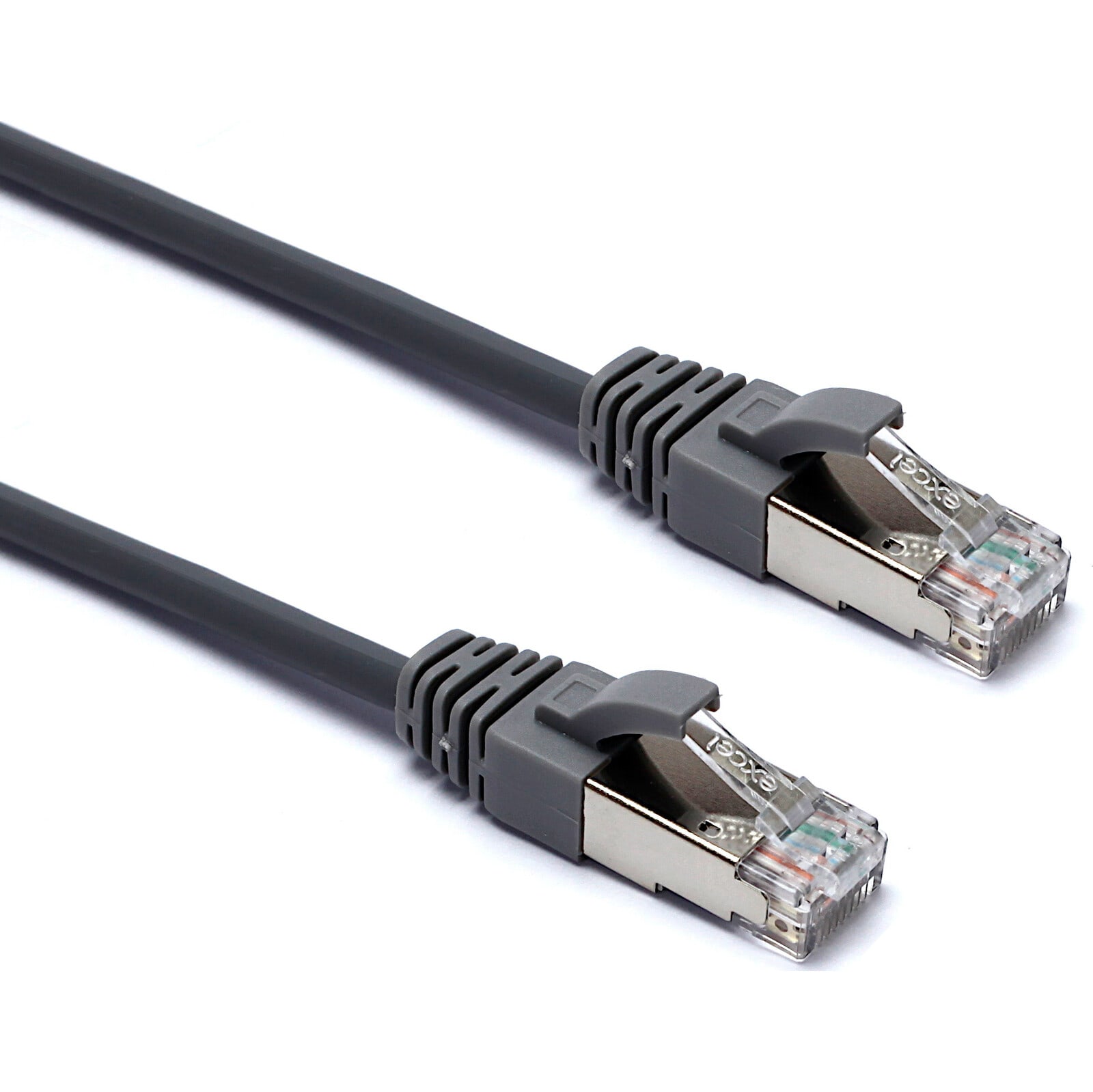 EXCEL EXL103-200-10 Excel Cat6A Patch Lead 28AWG U/FTP 0.5 m