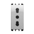 URMET SPA UTD10303AL PRESA BIP 2P+T 16A 250V 1M AL