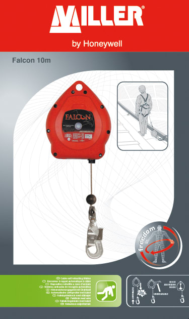 PIP SAFETY ITALIA SR HYE1031447 PSS FALCON 10M CABLE GALVA F.I + SWIVEL