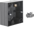 BERKER BRK10418935 SCATOLA A PARETE SINGOLA S1 NERO LUC.