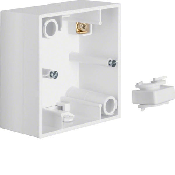 BERKER - BRK10418989 Gehause 1fach AP Berker S.1 polarweiB gl