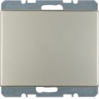 BERKER BRK10457004 INSERTO CIECO + P.ZO C.LE K5 INOX MET.OP