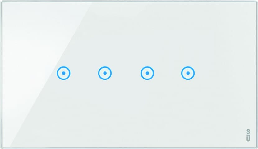 URMET SPA - UTD14044.BN PLACCA S/TOUCH 4 I/P 4M BIANCO